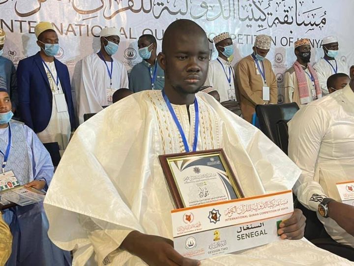 Religion : Cheikh Diop-2ème au concours international de récital du Coran.