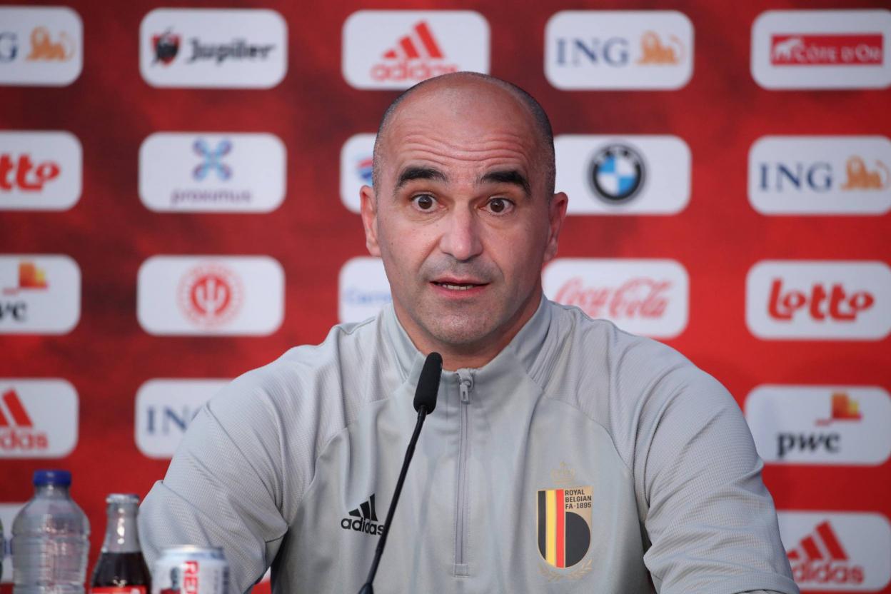 FOOTBALL-Belgique: Roberto Martinez donne des nouvelles de De Bruyne et Hazard