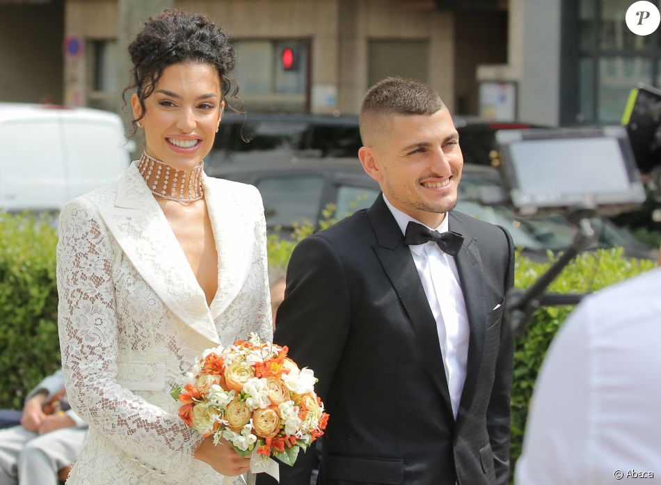 Marco Verratti et Jessica Aidi se sont dit « oui »